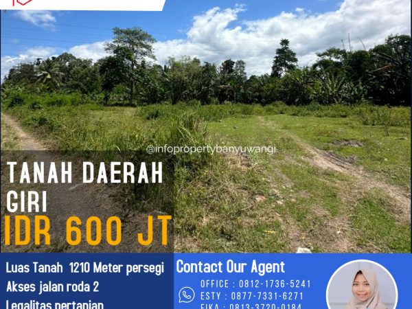 TANAH AREA BOYOLANGU